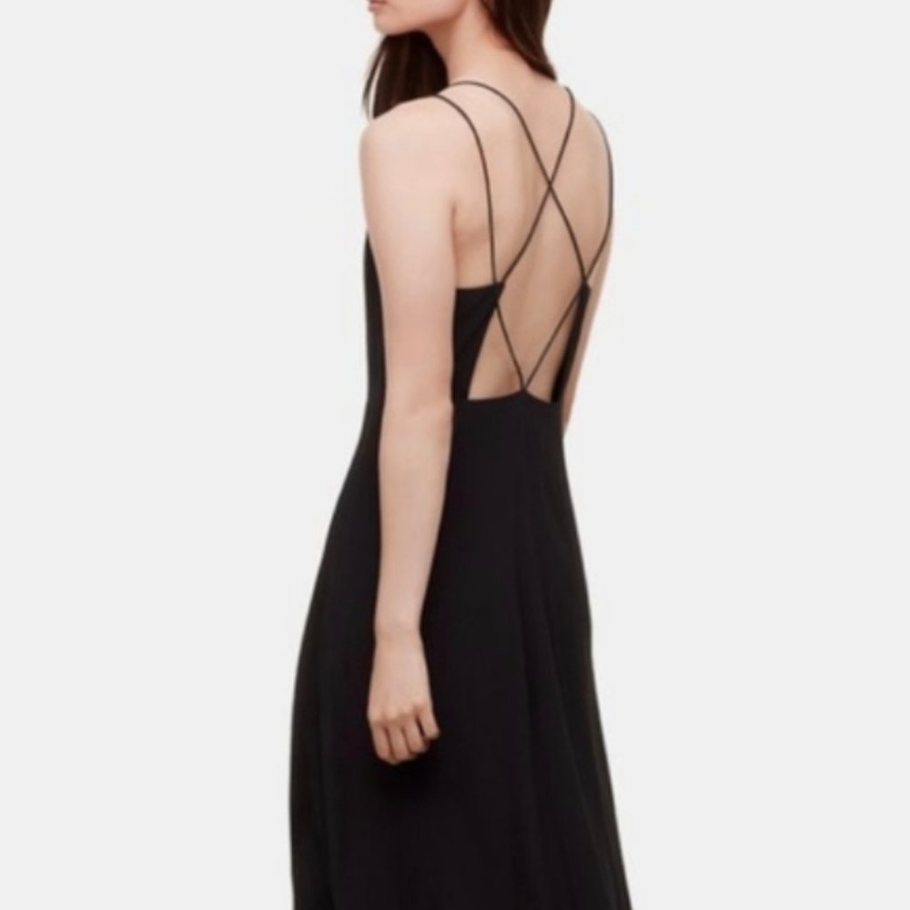 Aritzia Wilfred Angelique Dress New with Tags Size Small Black